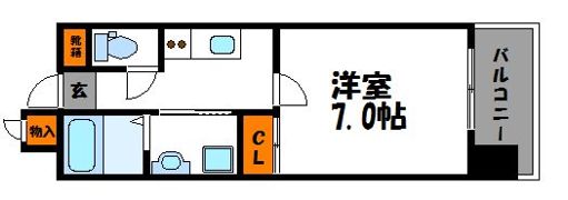 サヴォイテンジンスクワイヤーの間取り画像