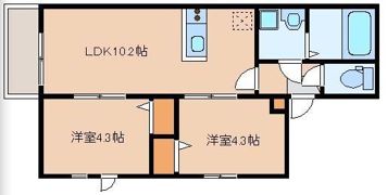 Litera吉塚駅前の間取り画像