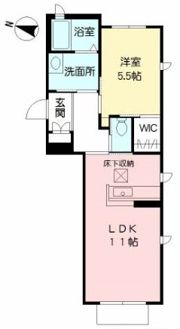 ベレオ南福岡プレミールの間取り画像