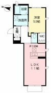 ベレオ南福岡プレミールの間取り画像