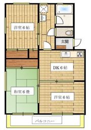 ガーデンハイツ今屋敷の間取り画像