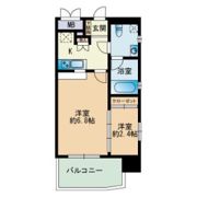 サニークレスト大濠公園の間取り画像