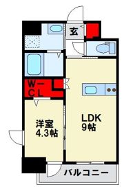 リレア山王の間取り画像