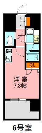 デュ・レジア博多レジデンスの間取り画像