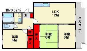 レークサイドパーク2の間取り画像