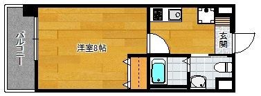 ローズモント・フレア薬院の間取り画像