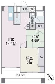 高砂マンションの間取り画像