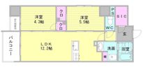ONEPASEO（ワンパセオ）の間取り画像
