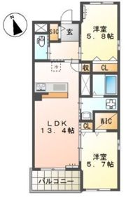 La maison du reve （ラ・メゾン・デュ・レーの間取り画像
