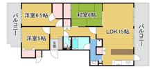 ライオンズマンション桜坂シティの間取り画像