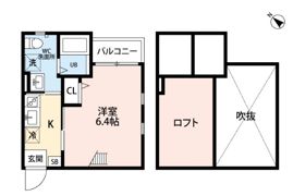 パステルハイツ博多の間取り画像