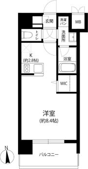 リフェスタ渡辺通の間取り画像