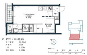 quador高宮3丁目の間取り画像