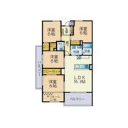 Le parterre 城南（ル パルテール城南）の間取り画像