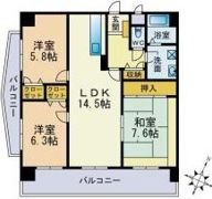 キャッスル32の間取り画像