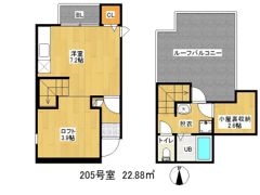 MAISONETIC ADVANCE egg bellの間取り画像