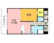 グラシア大濠の間取り画像