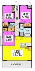 プレア薬師の間取り画像
