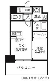 MODERN PALAZZO天神AXIAの間取り画像