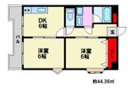 ヒューゲル多賀の間取り画像