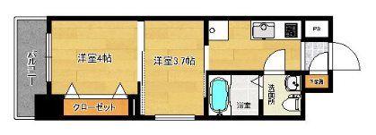 リファレンス博多駅前の間取り画像