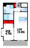 ニューガイア博多東の間取り画像