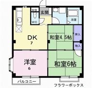 ハイツ春日の間取り画像