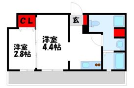 グランフォーレ箱崎アネックスの間取り画像
