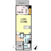 Kyokuyouモダンベース天神の間取り画像