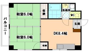 サンセット21の間取り画像