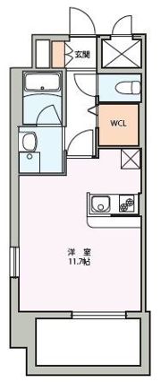 ラフレシーサ博多駅南IVの間取り画像