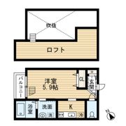 カーサ箱崎の間取り画像