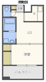 エンクレスト中呉服の間取り画像