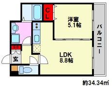ラヴィ ヌーヴォの間取り画像