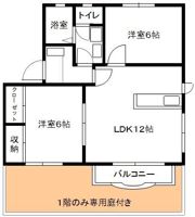 コーポ・ララバイBの間取り画像