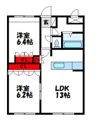 ピュアハートの間取り画像