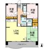 ライオンズマンション西新南の間取り画像