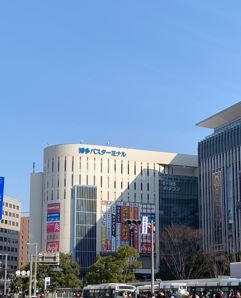 近くの博多バスターミナルまで743m（徒歩10分）