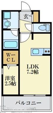 グランフォーレ博多マークプレイスの間取り画像