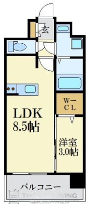 グランフォーレ県庁前アネックスの間取り画像