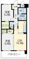 アポロ空港HILLの間取り画像