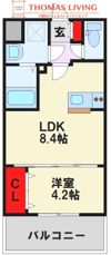LiveCasa高宮の間取り画像
