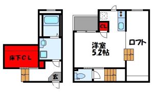 CB古賀アウリィの間取り画像