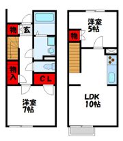 レオネクスト水晶館IIIの間取り画像