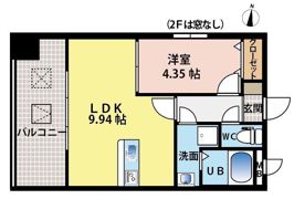BUENA VISTA OHORI PARKの間取り画像