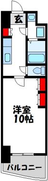 ロイヤルコンフォート渡辺通の間取り画像