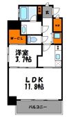 ナビールコート薬院の間取り画像