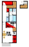 レオパレスヴィーブルの間取り画像