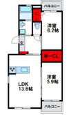 エタニティ五番館の間取り画像