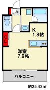 ソレイユ曙の間取り画像